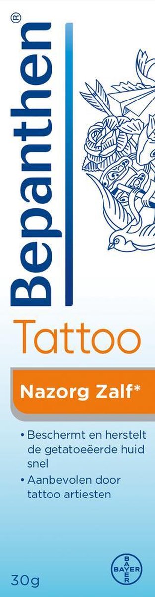 Bepanthen Tattoo Zalf Voor Verantwoorde Zorg Van De Getatoeeerde Huid 30 Gram Bepanthen Good Ointment For Tattooing We Are Eves Honest Cosmetic Reviews