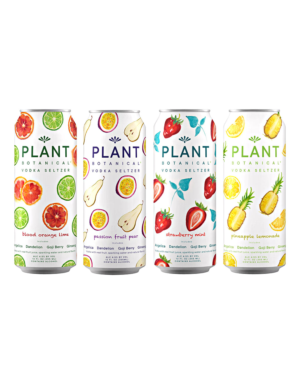 Plant Botanical Variety Pack Botanical Vodka Seltzer Reservebar
