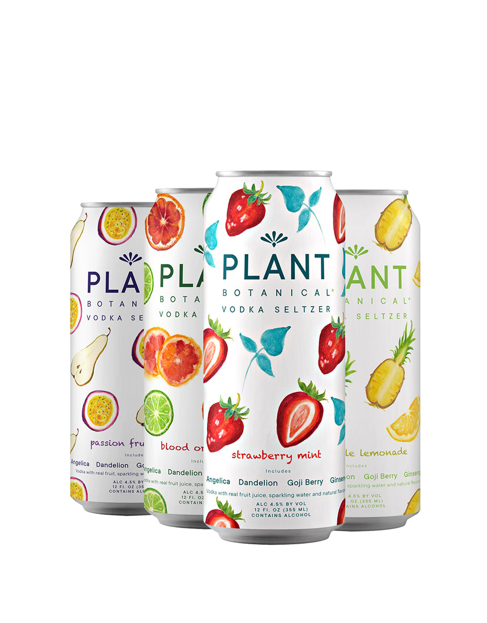 Plant Botanical Variety Pack Botanical Vodka Seltzer Reservebar