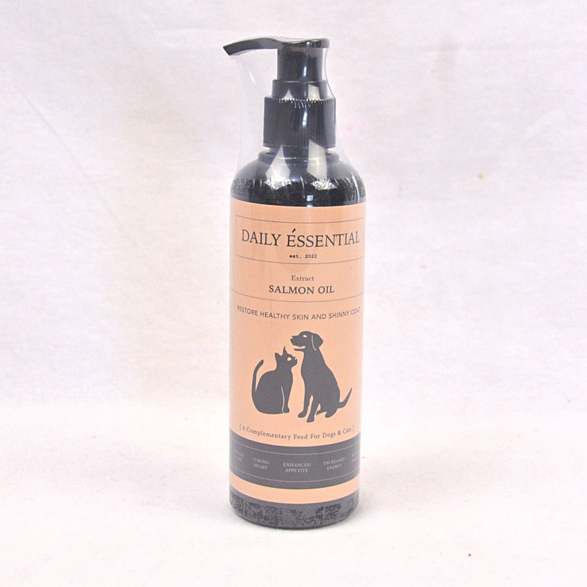 Dailyessential Vitamin Anjing Dan Kucing Salmon Oil 250ml Pet Republic Indonesia