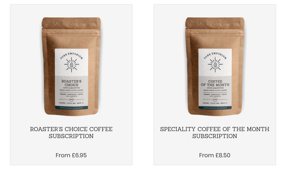 Welcome To York Emporium Discovery Club Coffee Subscriptions