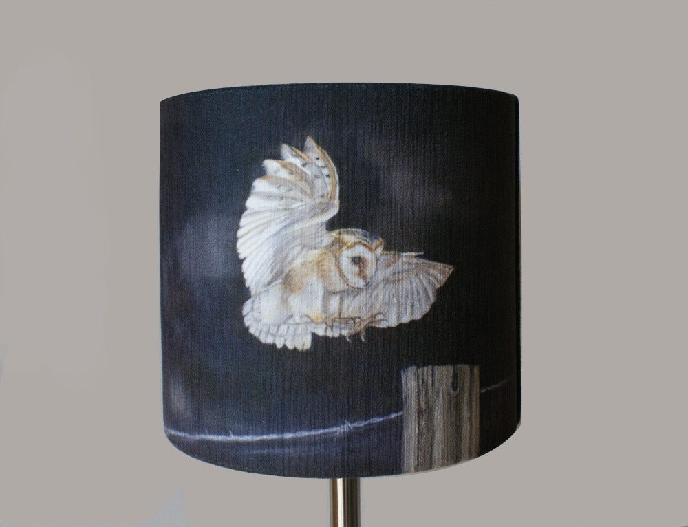 Barn Owl Lampshade Grace Scott Art
