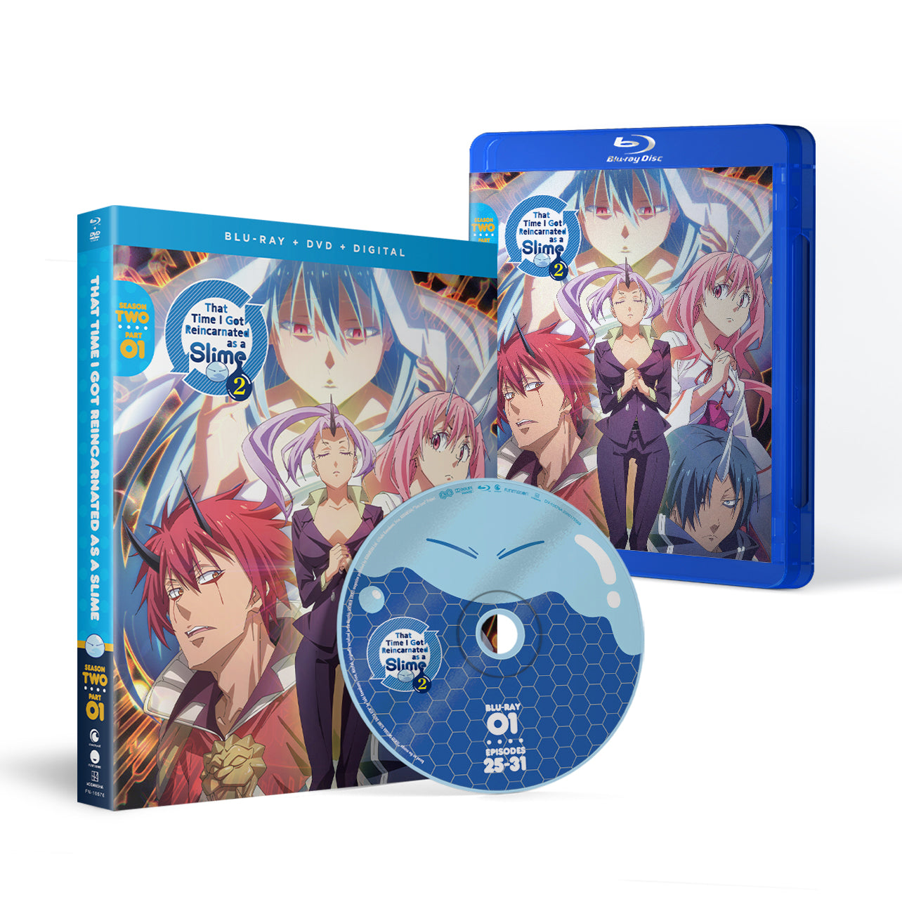 That Time I Got Reincarnated As A Slime Season 2 Part 1 Blu Ray