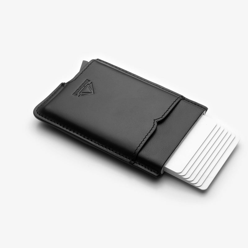 Karakoram2 Smart Slide Card Holder Wallet Rfid Slim Leather Credit Business Card Wallet
