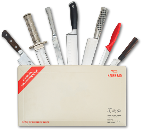 Mail In Knife Sharpening Service On Shark Tank I Knife Aid