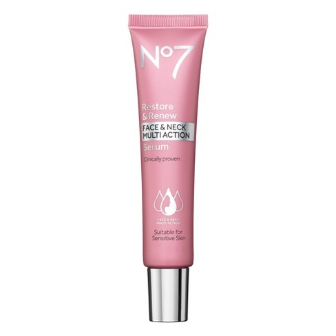 No7 Restore Renew Face Neck Multi Action Serum Glam Cosmetics