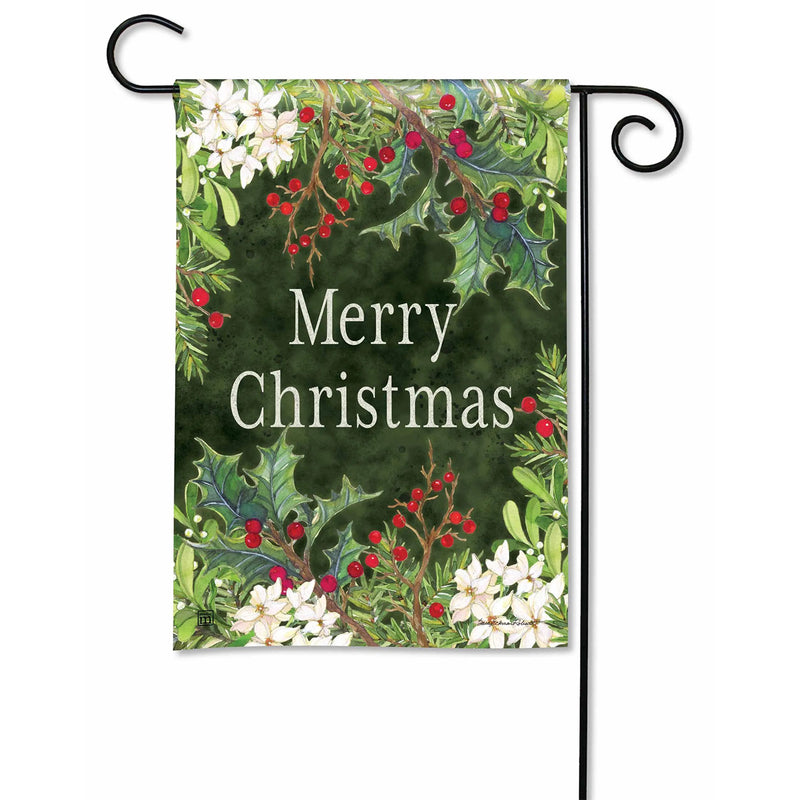 Balsam And Berries Garden Flag Just For Fun Flags
