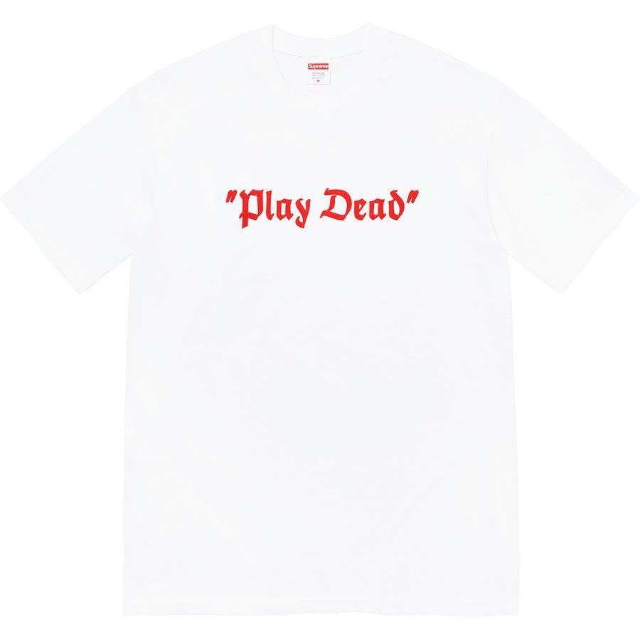 Supreme Play Dead Tee Waves Never Die