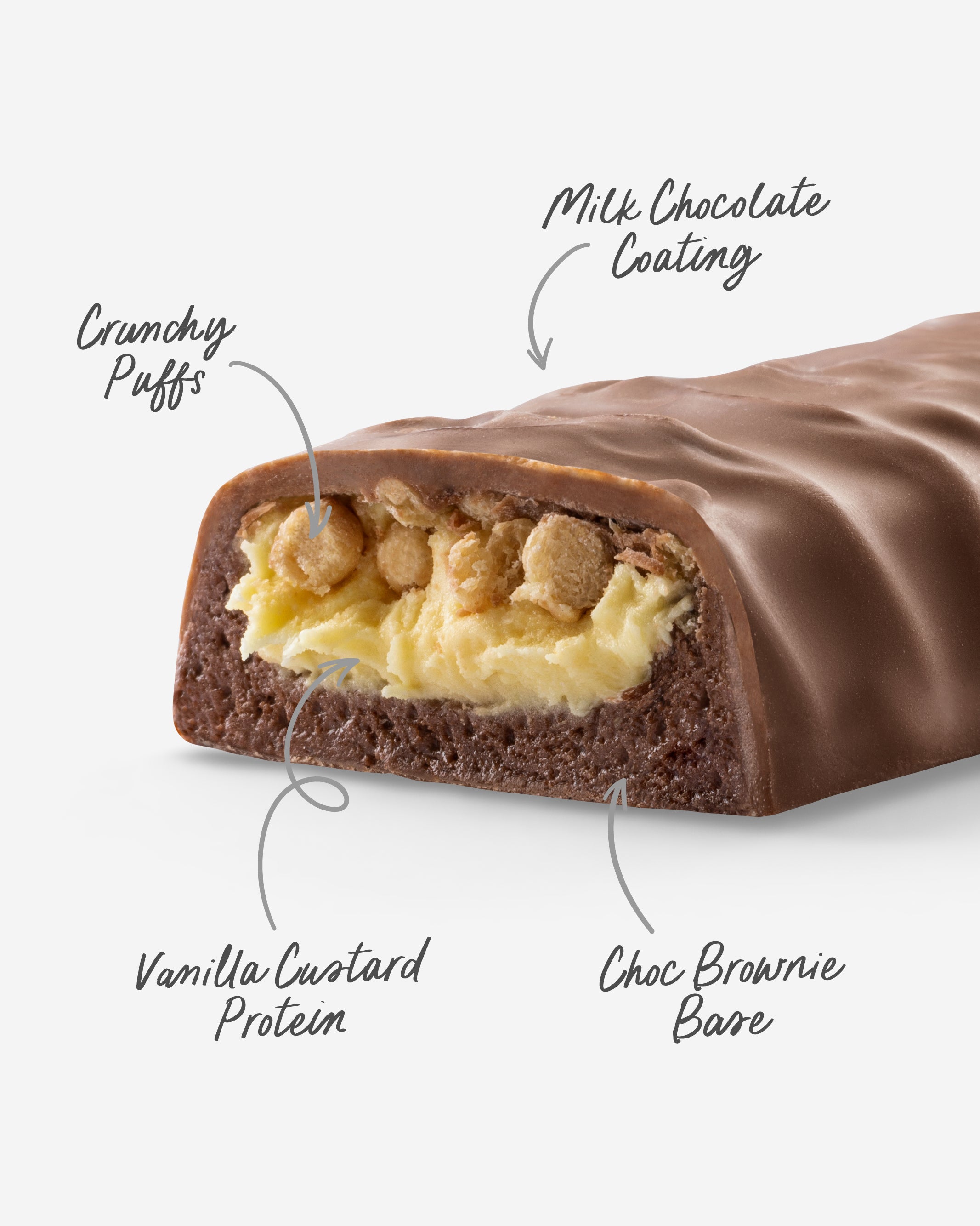 Custard Protein Bar Choc Vanilla Muscle Nation