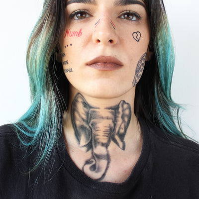 Famous Rapper Tattoos Realistic Temporary Tattoos Tattooicon