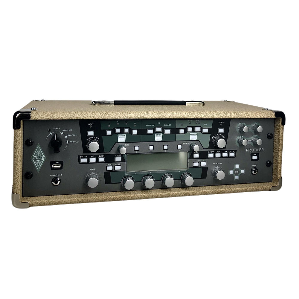 Rack Case For Kemper Powerrack And Non Powered Rack Valvetrain Tan To British Audio