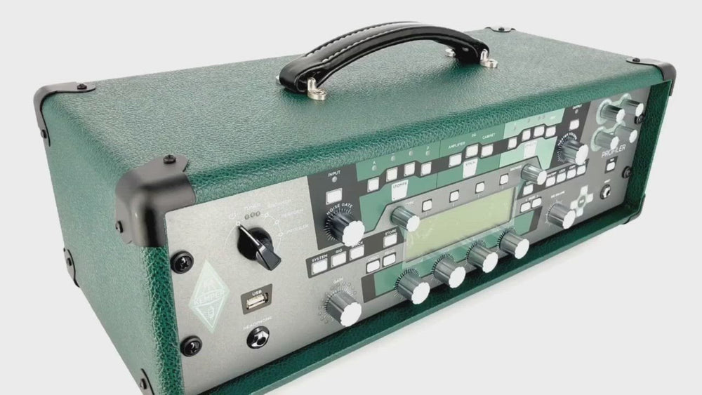 Rack Case For Kemper Powerrack And Non Powered Rack Green British Audio