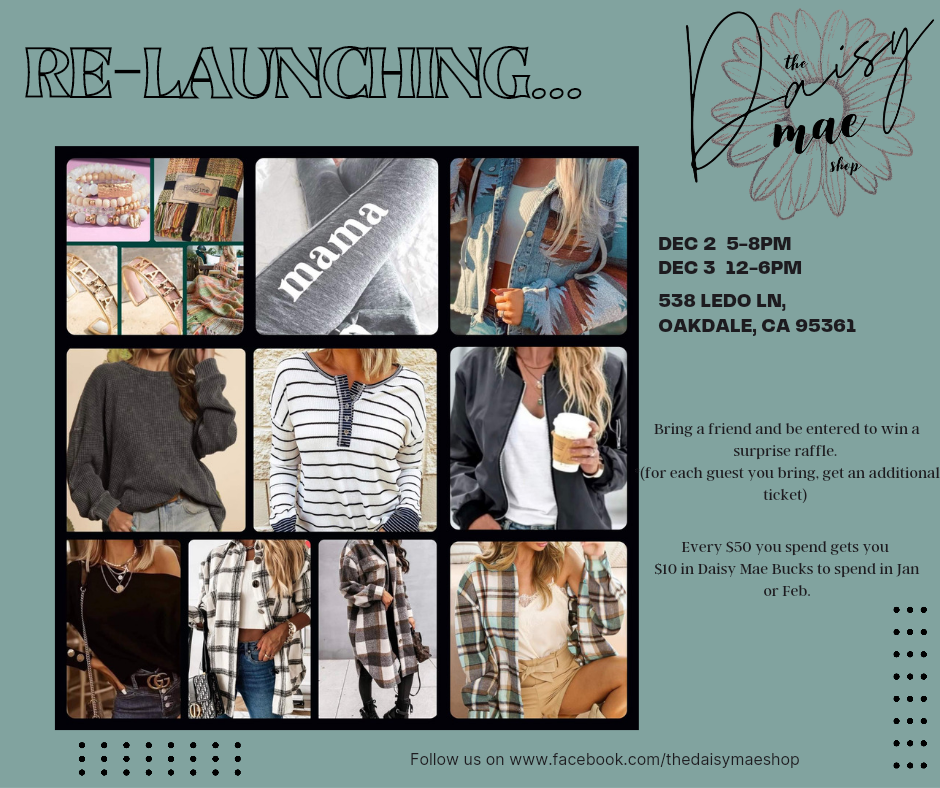 Clothing Boutique The Daisy Mae Shop