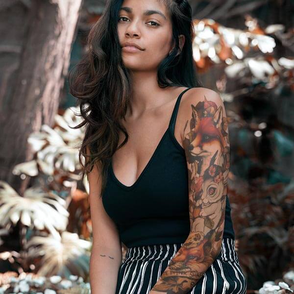 Faux Tatouage Bras Complet 3 Achetes Le 4eme Offert Tattoo Ephemere