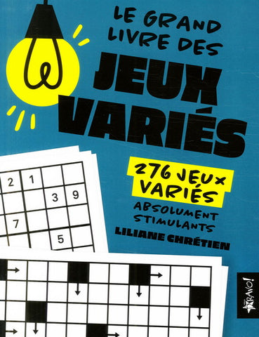 Grand Livre Des Jeux Varies Chretien Liliane Livres Librairie Boutique Venus