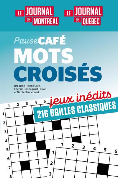 Pause Cafe Mots Croises Vol 1 No 2 Cote Rose Helene Livres Librairie Boutique Venus