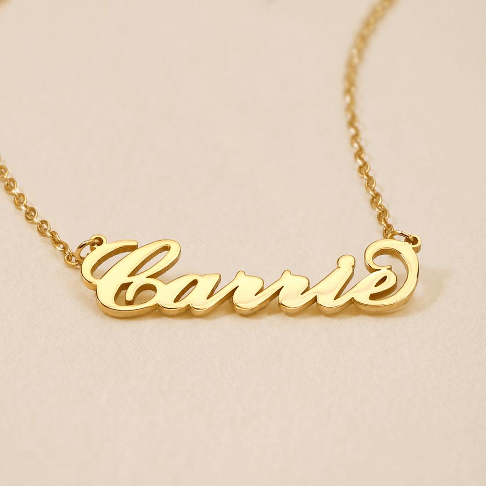 Name Necklace Official Name Necklace Custom Name Necklace
