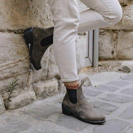 Blundstone 1677 Women S Series Heel In Rustic Brown The Urban Shoe Myth