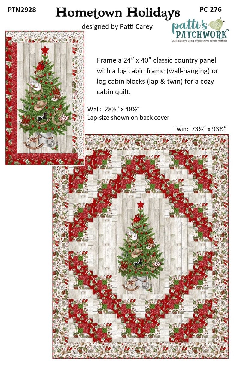 New Hometown Holidays Quilt Pattern By Patti Carey Of Patti S Pat Rebsfabstash