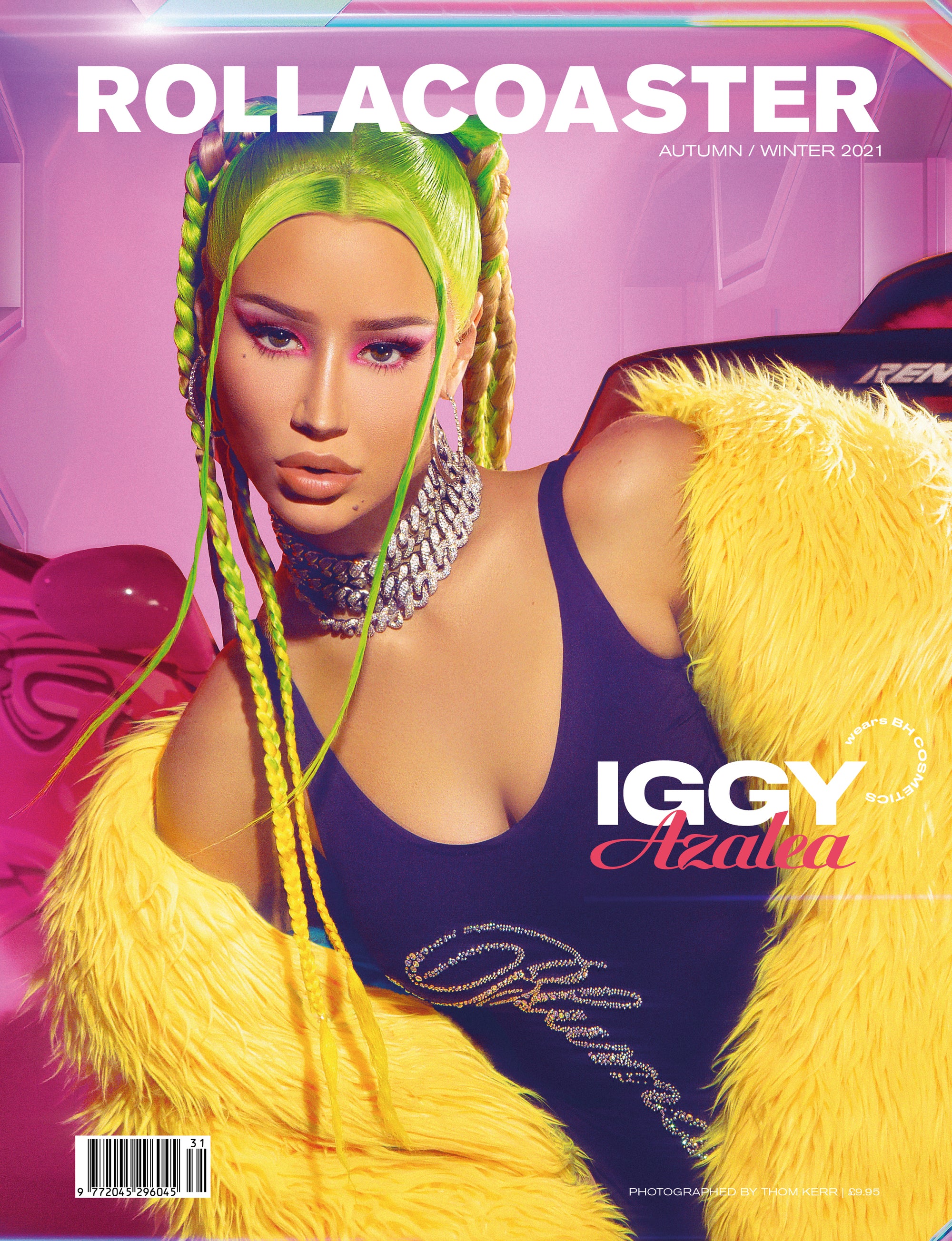 Iggy Azalea Covers Rollacoaster Magazine Fall Winter 2021 Rollacoaster Tv