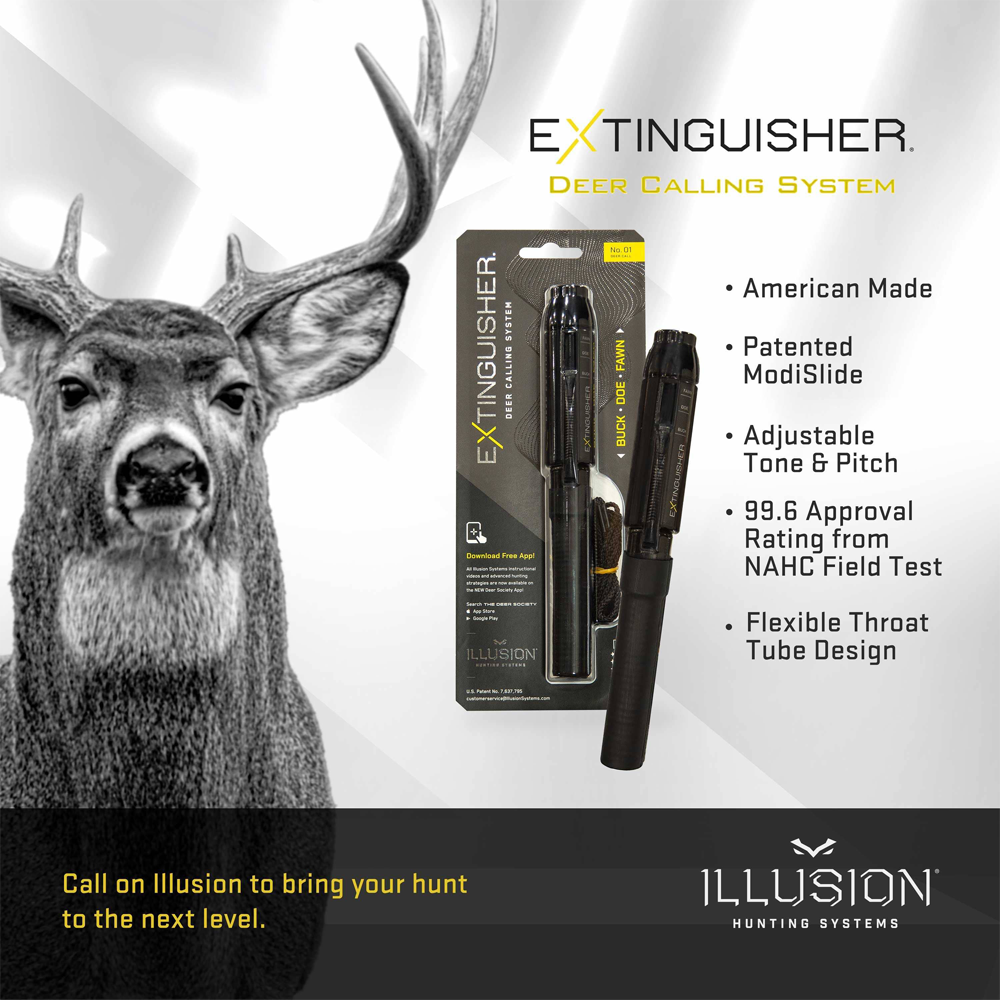 Extinguisher Deer Call Black Illusion Systems