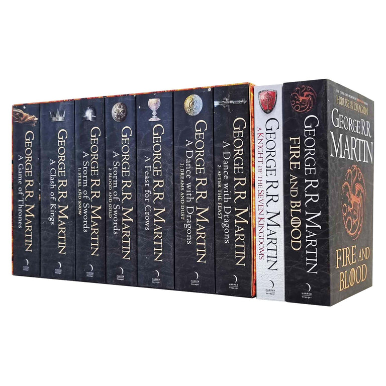House Of The Dragon By George Rr Martin 9 Book Set Books2door