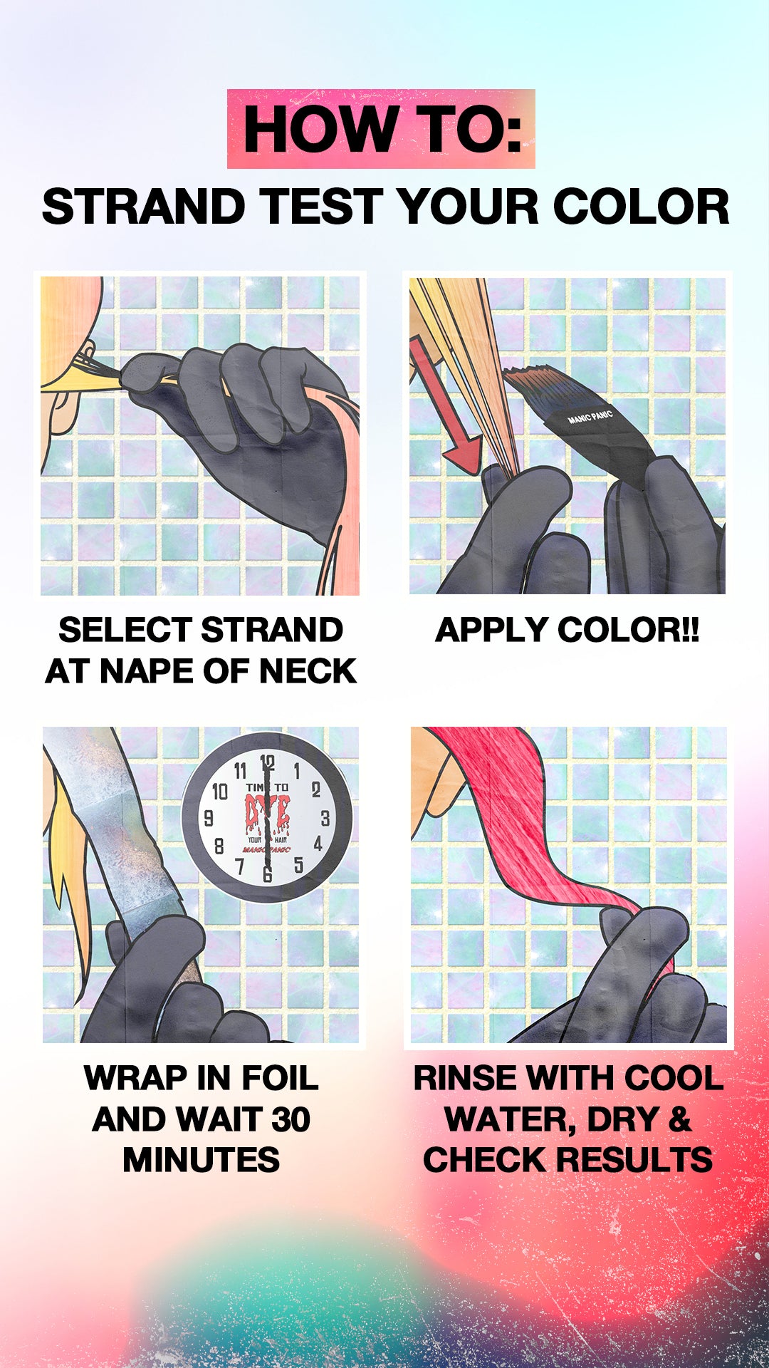 Faq For Manic Panic Hair Coloring Products Tish Snooky S Manic Panic
