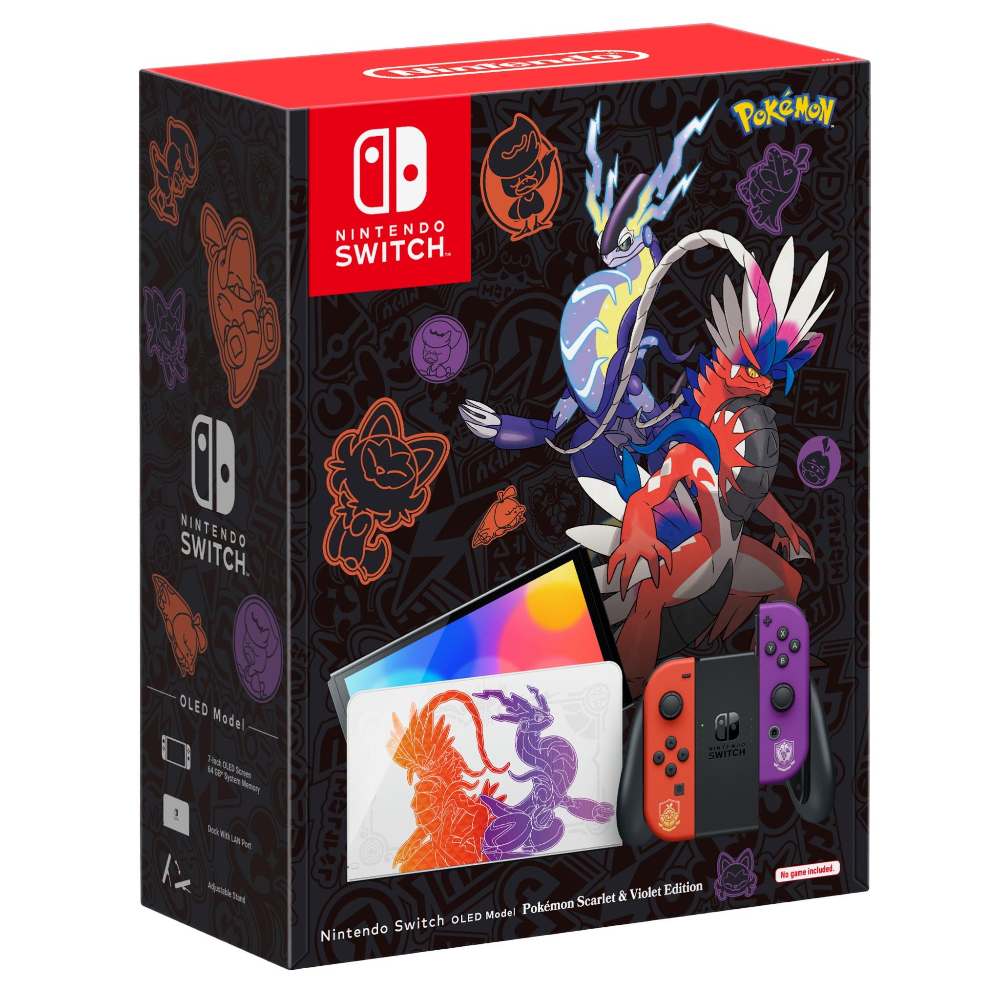 Nintendo Switch Console Oled Model Pokemon Scarlet Violet Edition Jb Hi Fi
