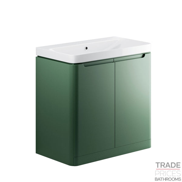 Empire 800mm 2 Door Floor Standing Vanity Unit Tradeprices Com