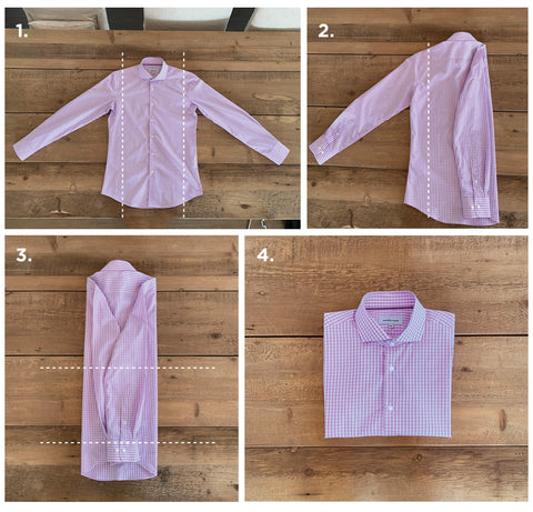 6 Steps To Learn How To Fold Dress Shirts For Travel Nimble Made