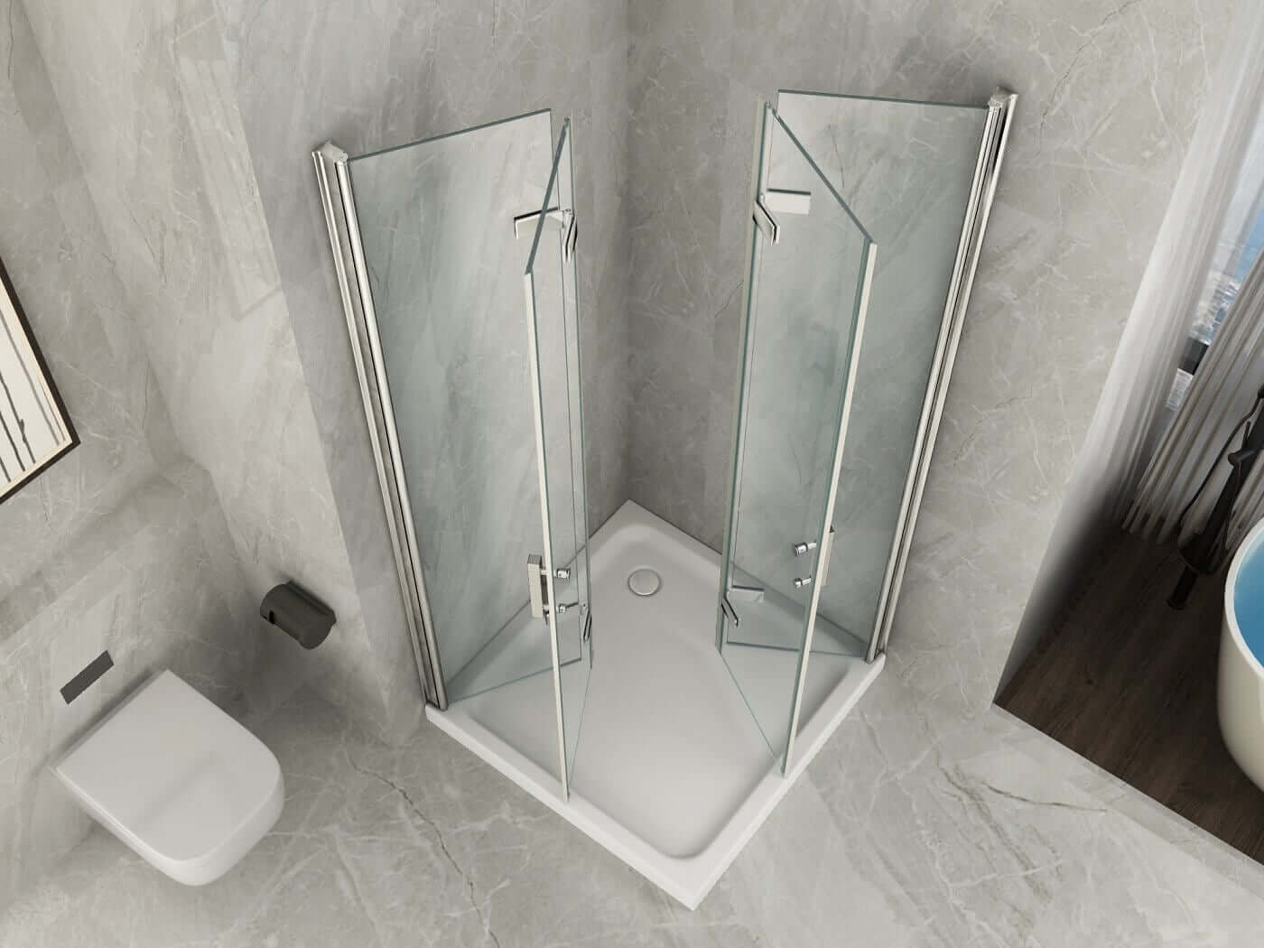 Box Doccia 80x100 Angolari Shopbagno It