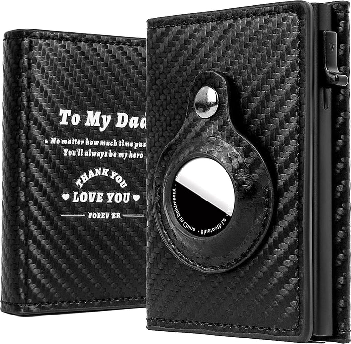 Fungorgt Airtag Wallet Men And Pop Up Credit Card Holder Slim Smart Colormypods