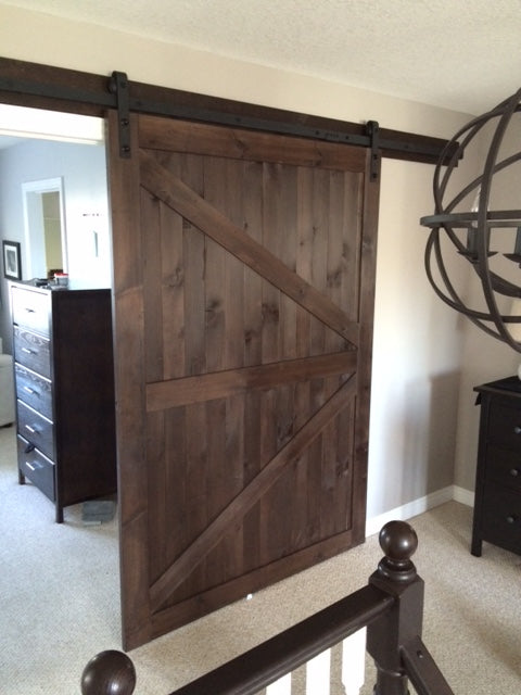 Viba K Style Solid Pine Barn Door Viba Barn Doors Hardware