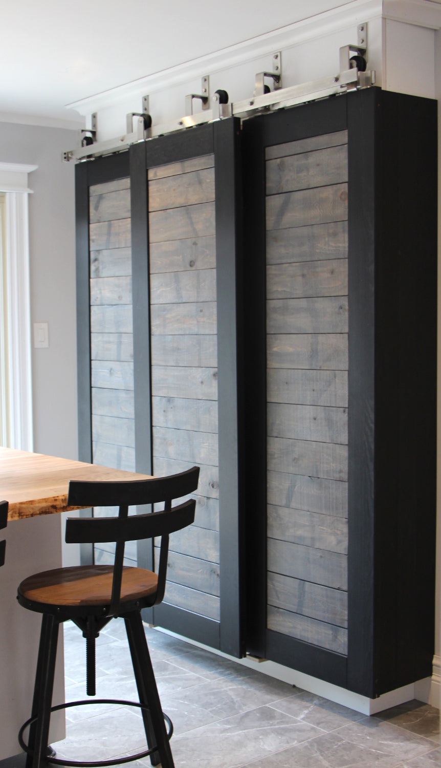 Refined Rustic Barn Door Horizontal Panels Viba Barn Doors Hardware