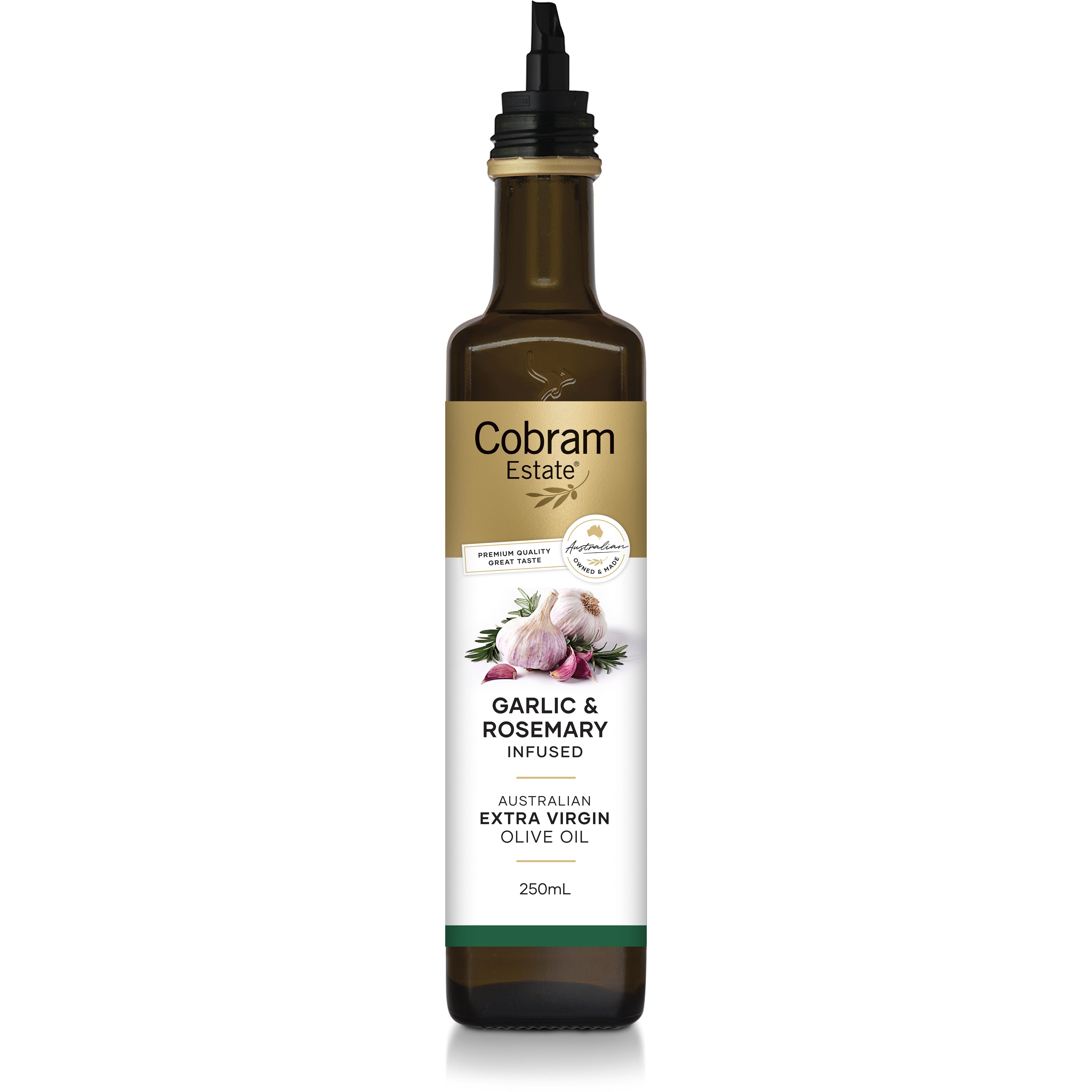 Cobram Estate Meal Starters Garlic Rosemary 250ml Foods Online Australia Fodshop