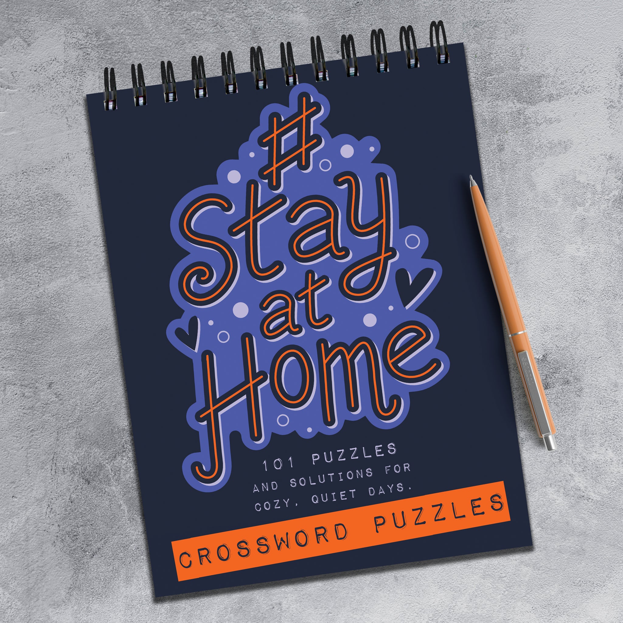 Stayathome Crossword Puzzle Book Spiral Puzzle Pad Tf Publishing Calendars Planners Journals Stationery