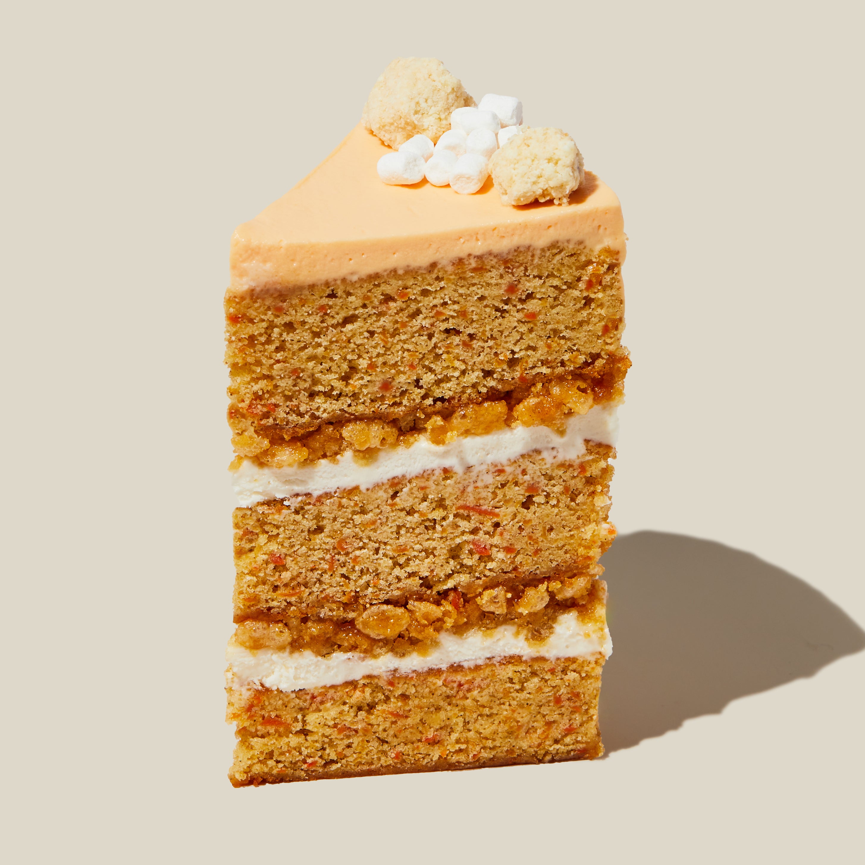 Carrot Marshmallow Crackle Cake Milk Bar