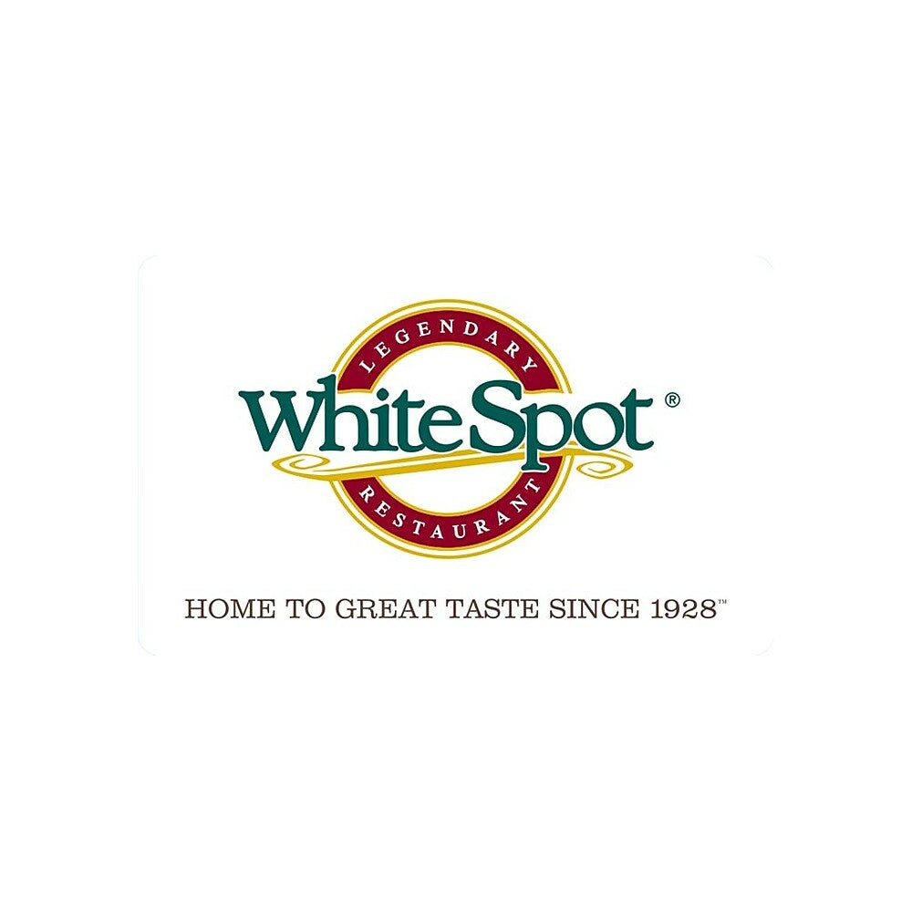 White Spot A Carte Cadeau De 50 Bureauengros Com