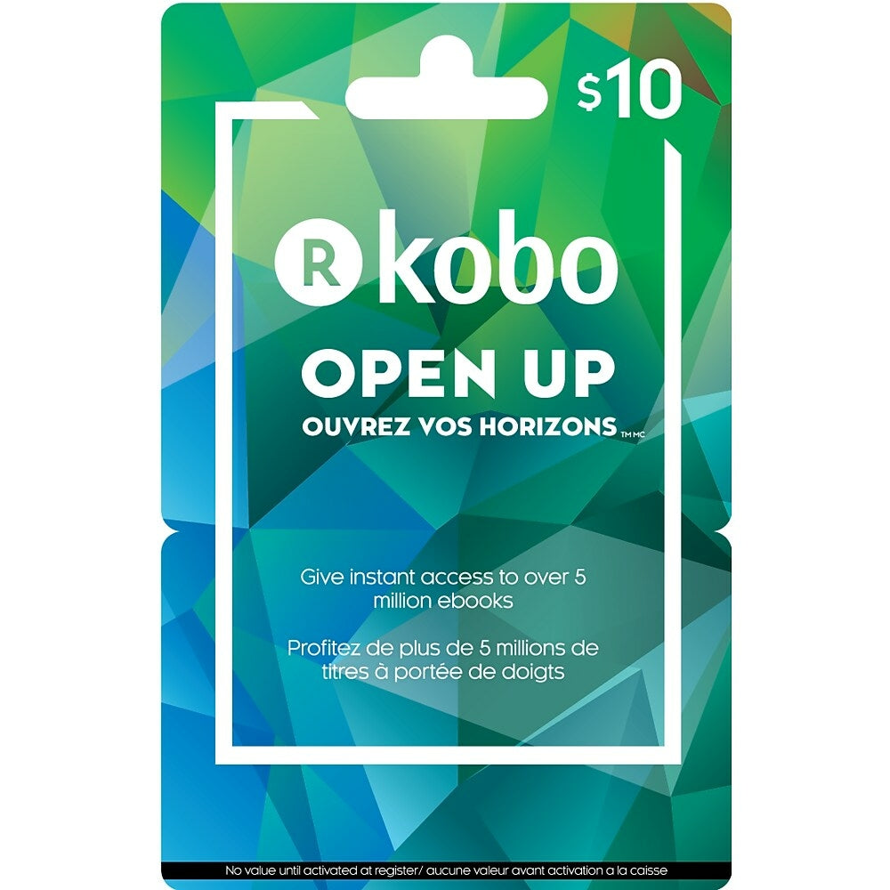 Kobo A Carte Cadeau De 10 Bureauengros Com