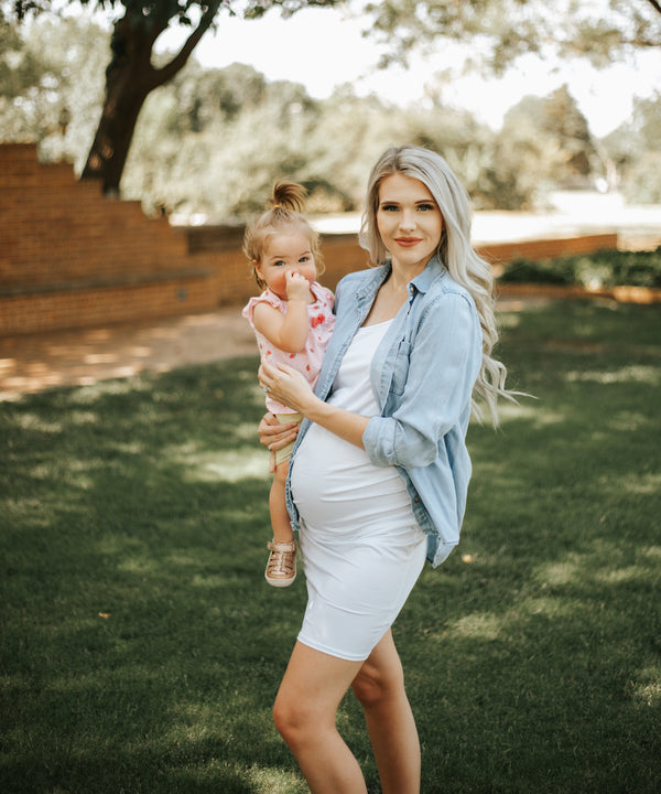 Maternity Dress For Gender Reveal Pregnancy Dresses Tiff Marie Maternity