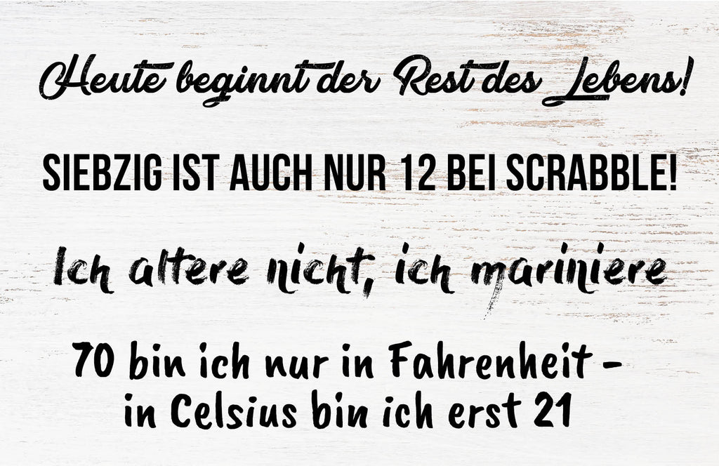 Die Lustigsten Spruche Und Zitate Zum 70 Geburtstag Individuelle Einladung