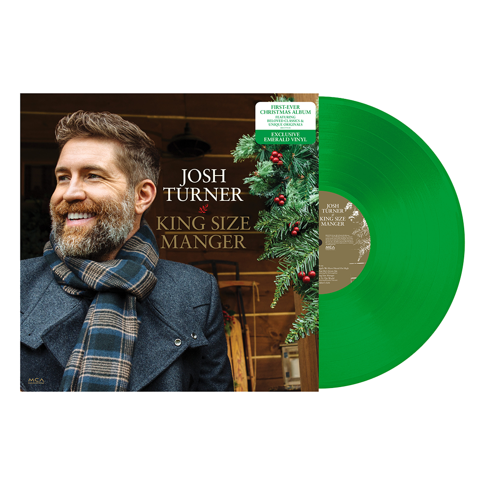 King Size Manger Vinyl Emerald Green Josh Turner Official Store