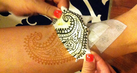 Aftercare Fabric Medical Tape Henna Caravan