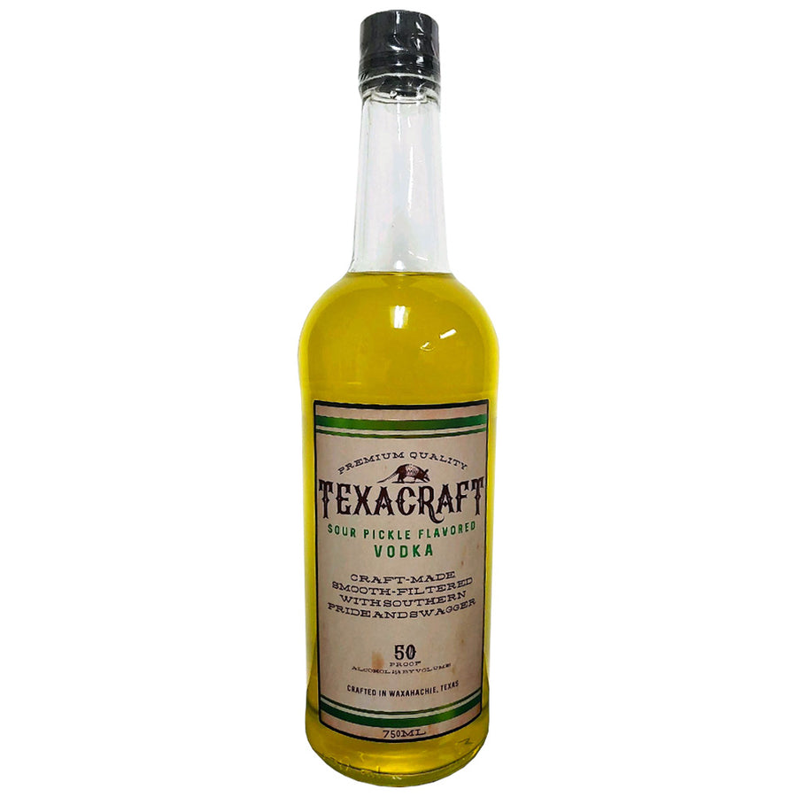 Texacraft Sour Pickle Vodka Internet Wines Com