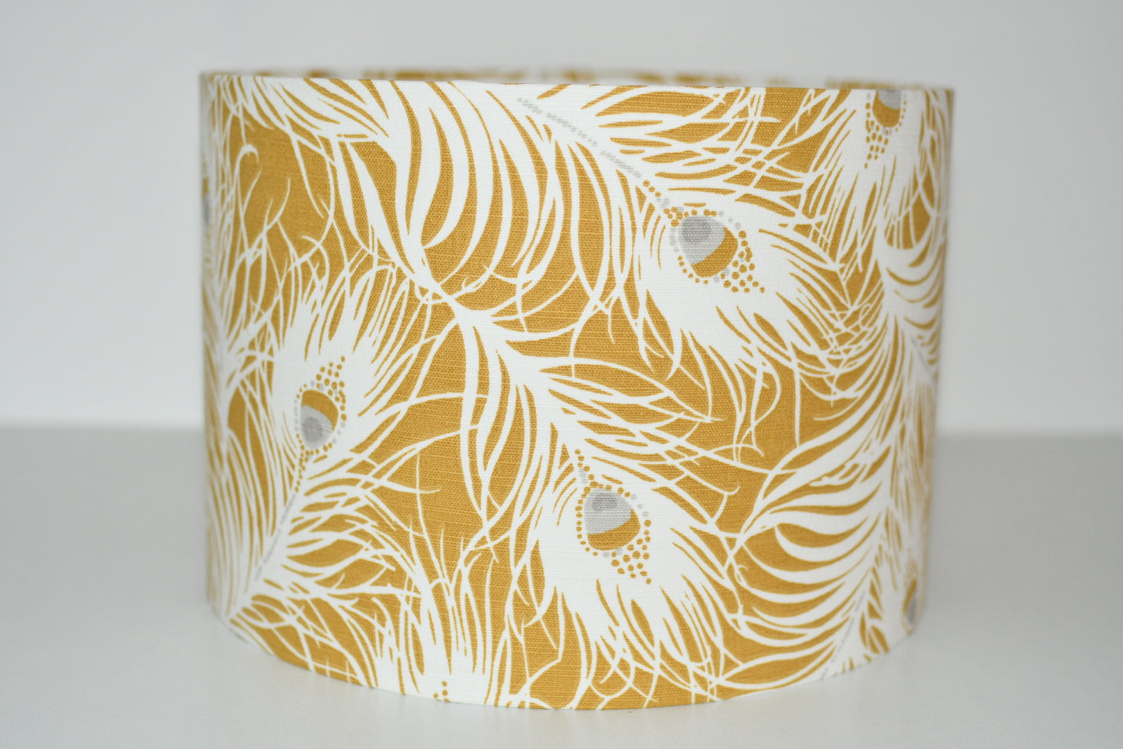 Ochre Feathers Lamp Shade Kernow Queen