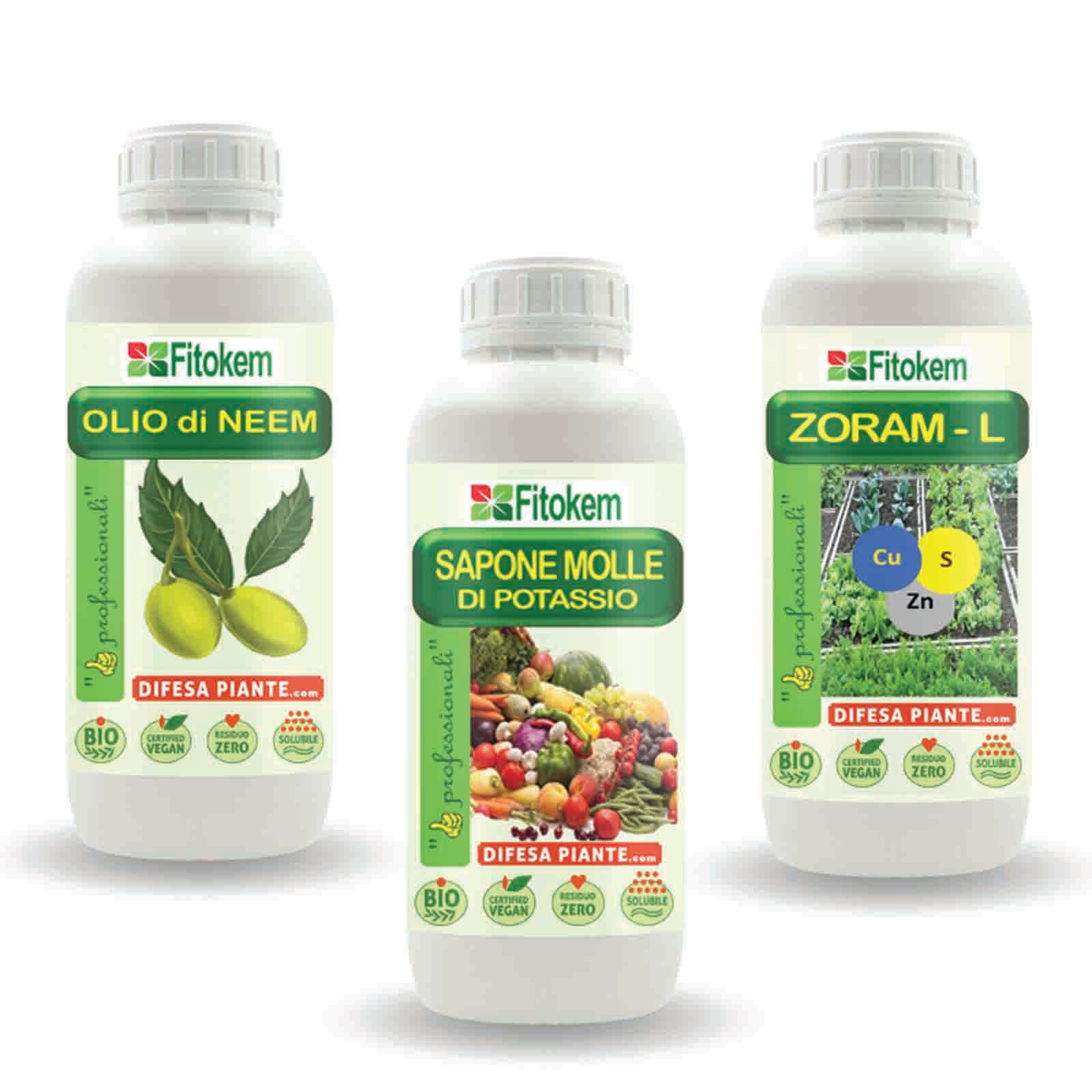 Olio Di Neem 1l Sapone Molle 1l Zoram L 1lt
