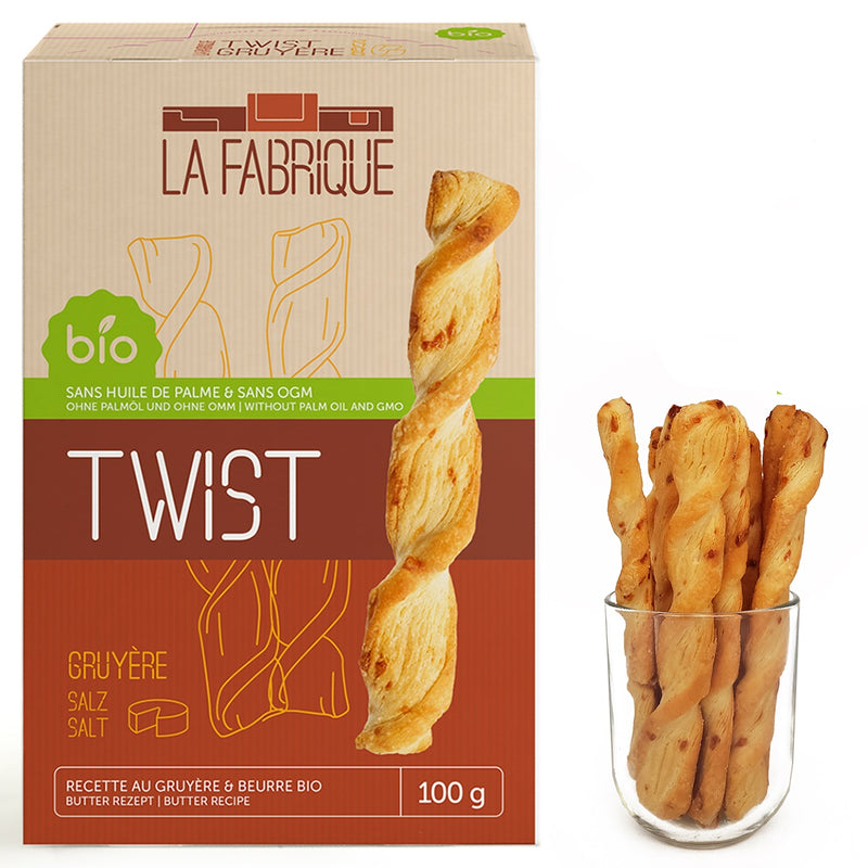 Organic Gruyere Cheese Twists Slowood