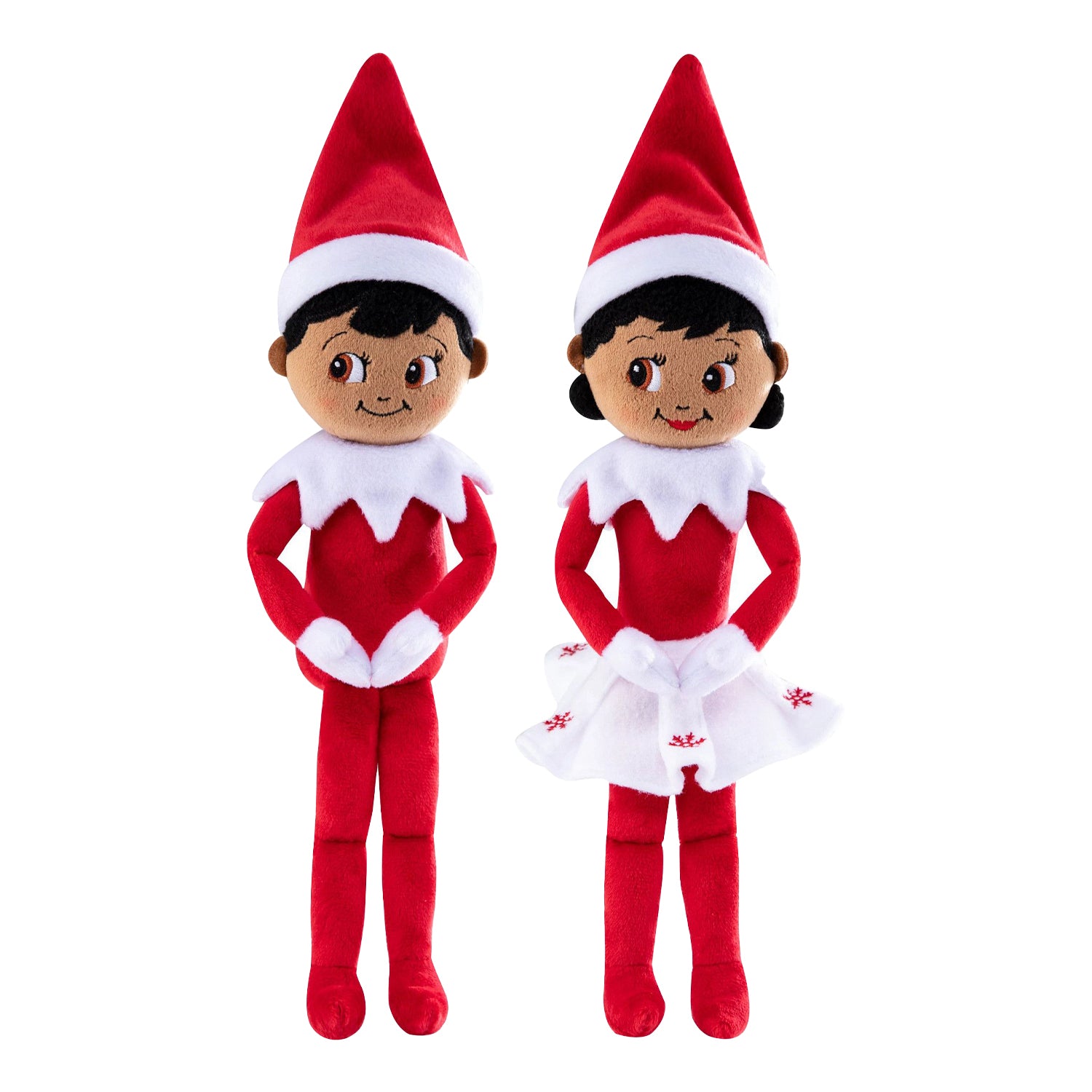 The Elf On The Shelf 12 Plushee Pal Snuggler Elf Dark Tone Girl Boy Myriads Gifts