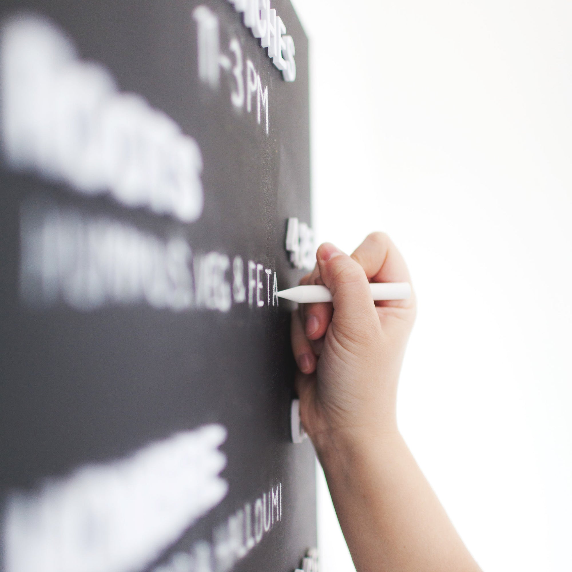 Letter Chalkboard Studio Drijfveer