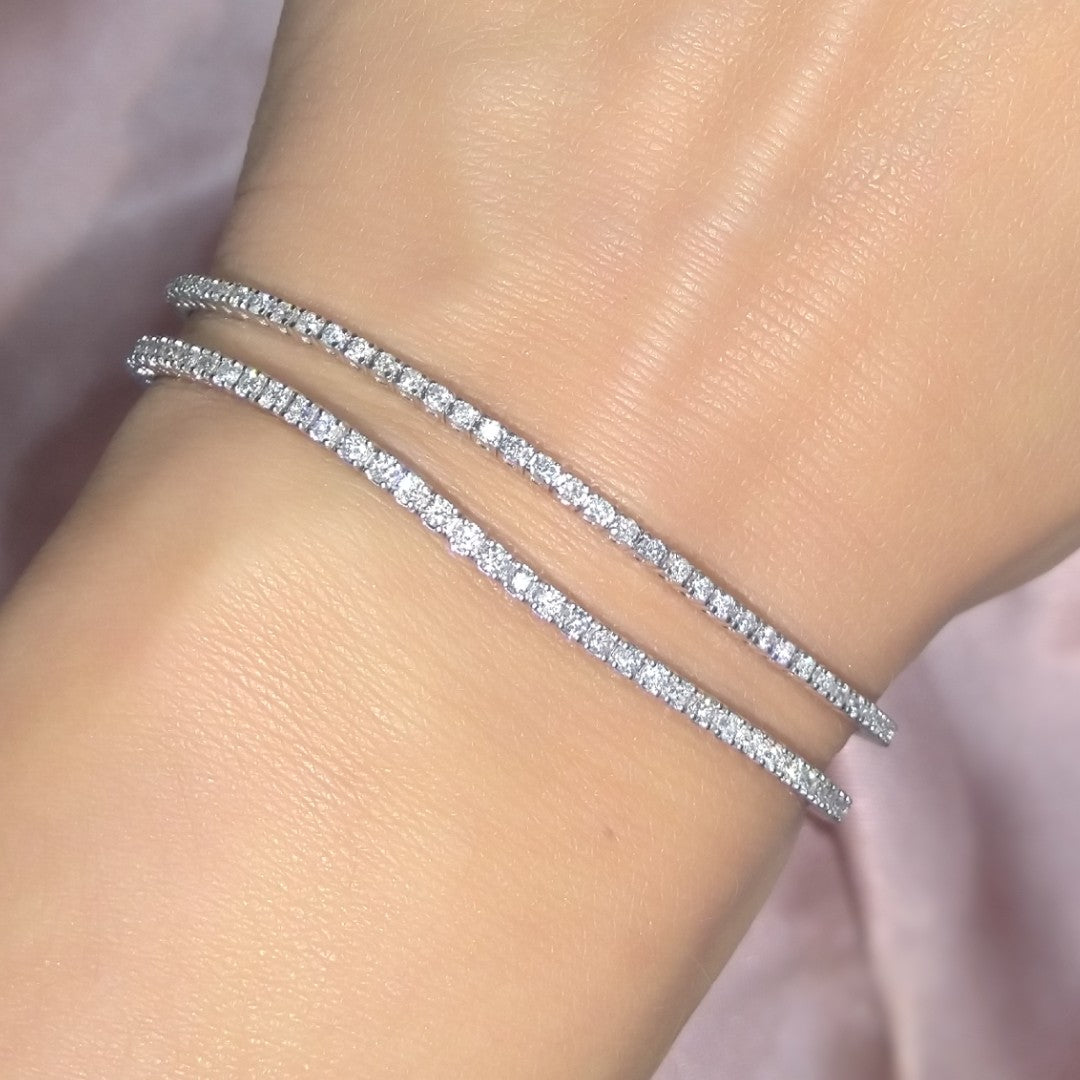 Lab Grown Diamond Tennis Bracelet Hyde Park Design